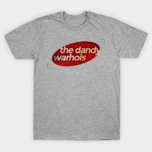 The Dandy Warhols - simple red elips vintage T-Shirt